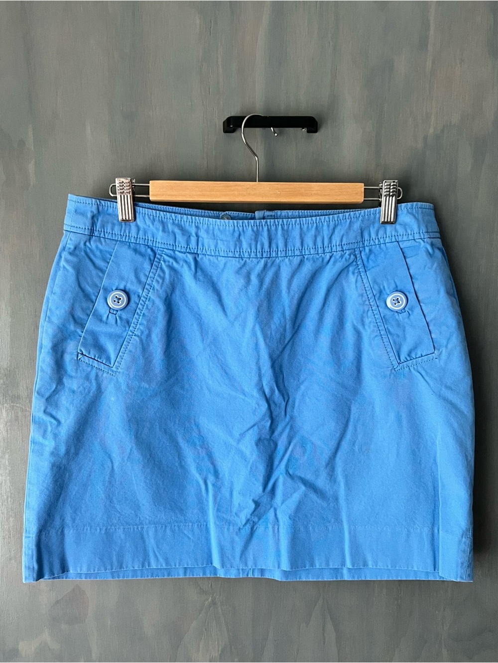 Lilly Pulitzer Classic Blue Mini Skirt with pockets - Women